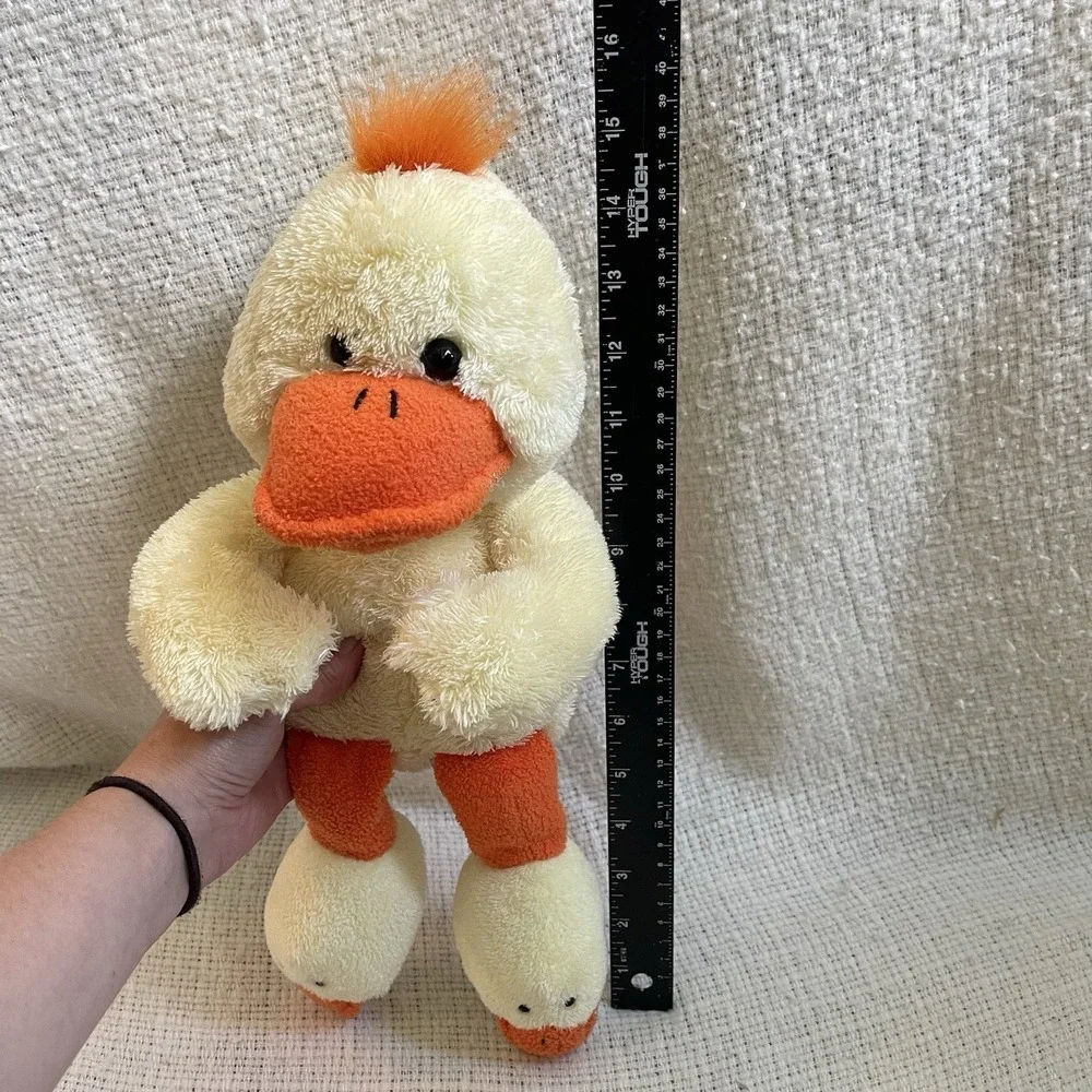 FRIENDZIES RaRe Target Baby Yellow Duck Plush Toy Chick Lovey Duck Feet‎ 2006